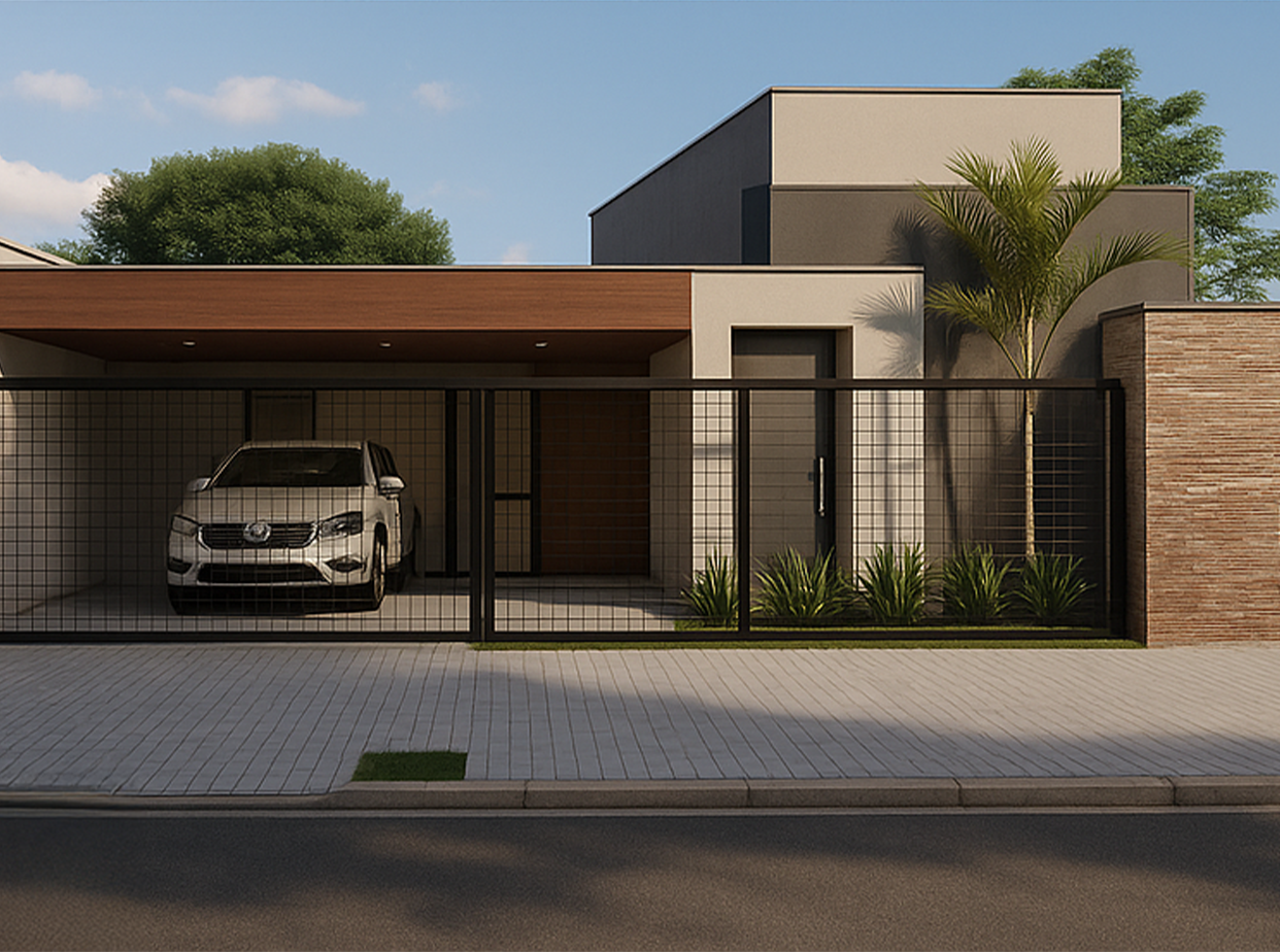 Modernização de fachada - Depois